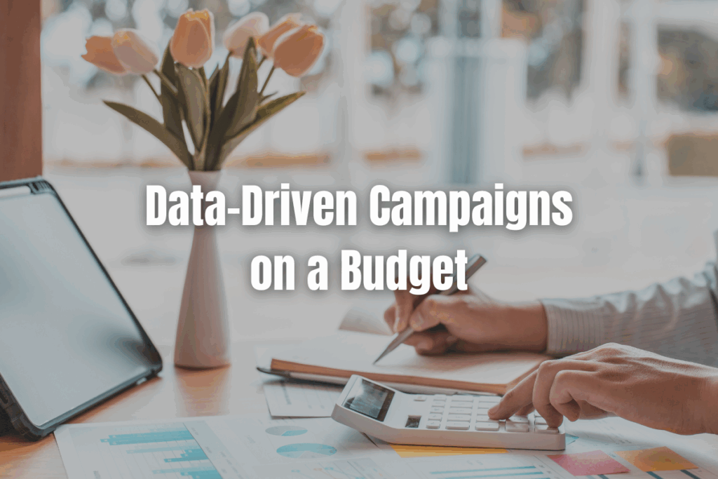 Data-Driven Campaigns on a Budget